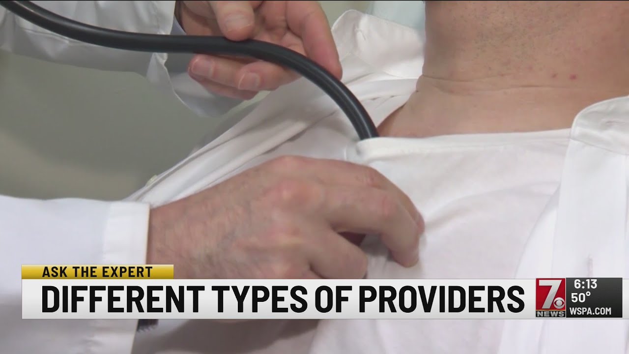 Understanding the different types of health care providers