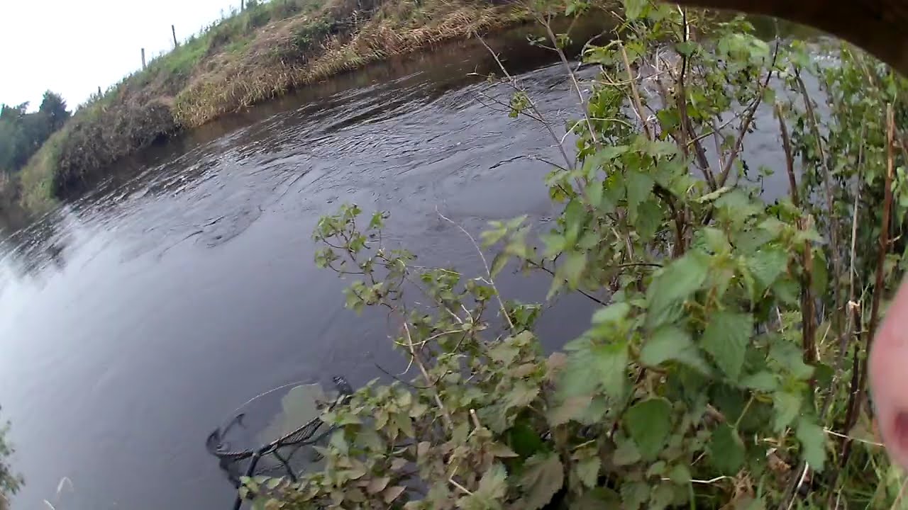 Fly fishing for big trout with the copper bodied rubberleg nymph !