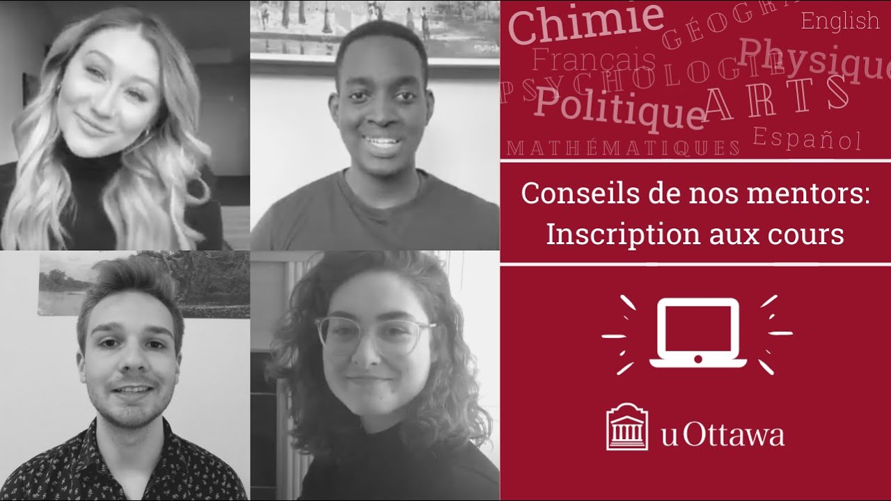 Conseils pour l'inscription aux cours | uOttawa