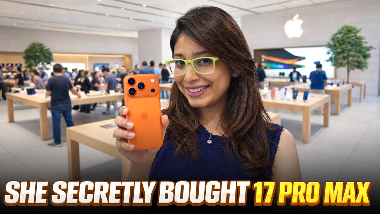 DID I SURPRISED HER WITH NEW 17 PRO MAX ??