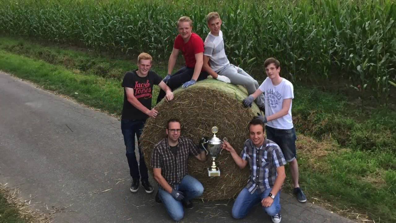Strohballen Training 2016 - Spielmannszug Südlohn 1950 e.V.