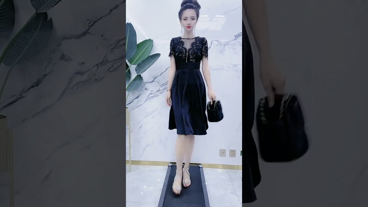 Najlepszy pokaz mody sukienek 2025 na TikToku #szorty 1 42