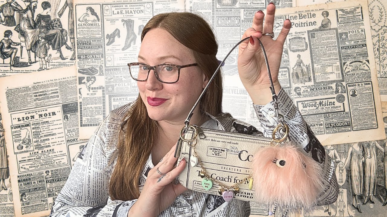 New Bag Reveal 📰 Coach Nolita 19 Newspaper Print | What’s In My Bag + Charms