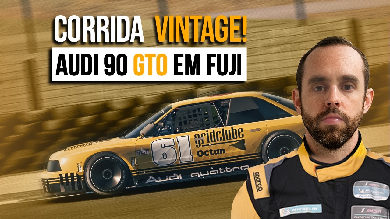 Acelerando um GT dos anos 80! | iRacing | Audi 90 em Fuji!