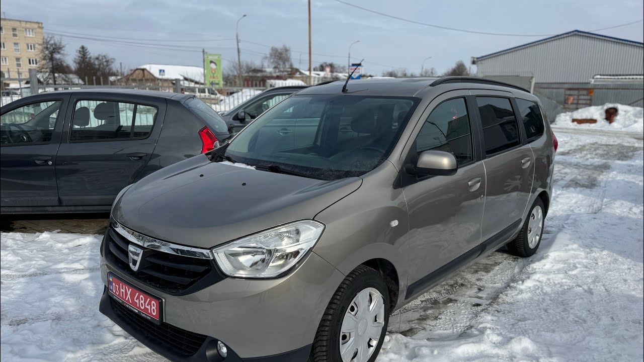 Класна Dacia Lodgy! 1.6 mpi з Швейцарії 🇨🇭