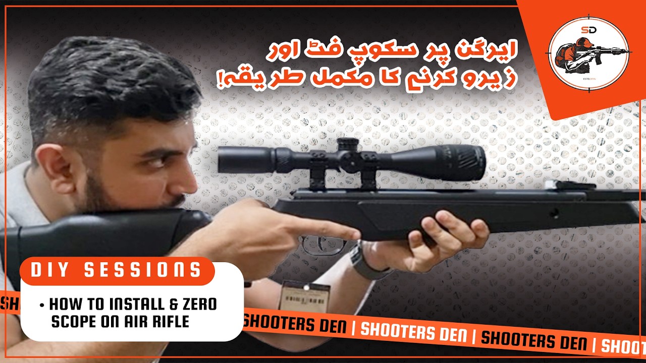 How to Install & Zero Scope on Air Rifle - Complete Tutorial