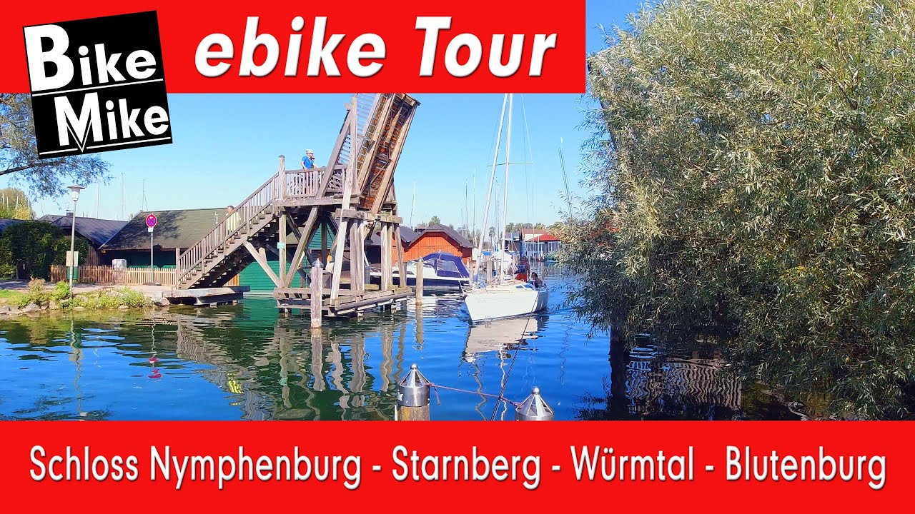 e bike Tour im Herzen Münchens | Der Klassiker ... vom Schloss Nymphenburg nach Starnberg und zurück