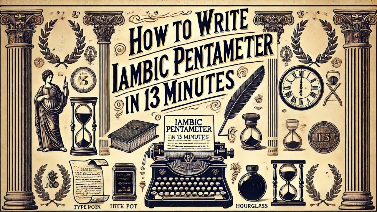 How to Write Iambic Pentameter: A 13 Minute Crash Course (Ep 11, Part 3)