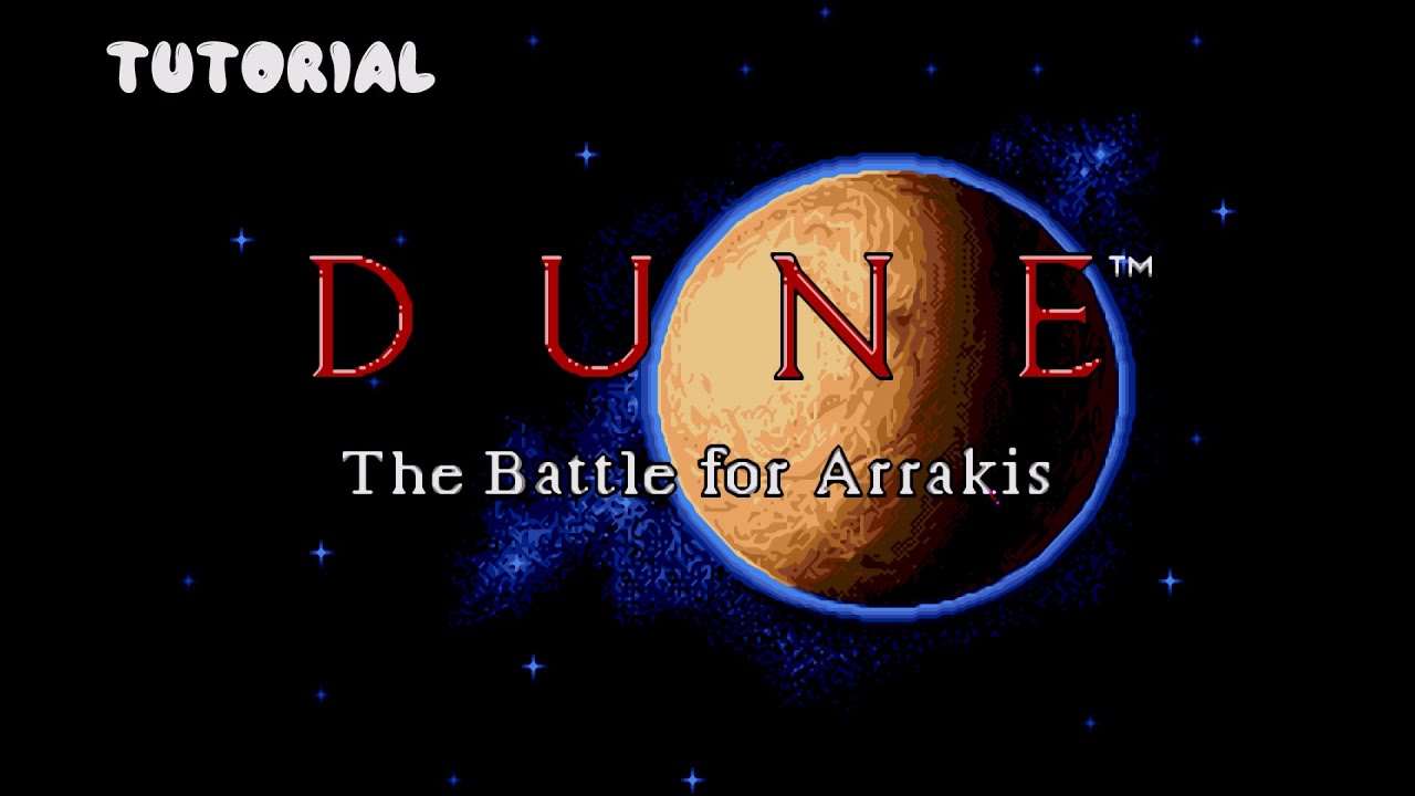 Dune II: Battle for Arrakis ● SEGA ● Oбучение (Tutorial)