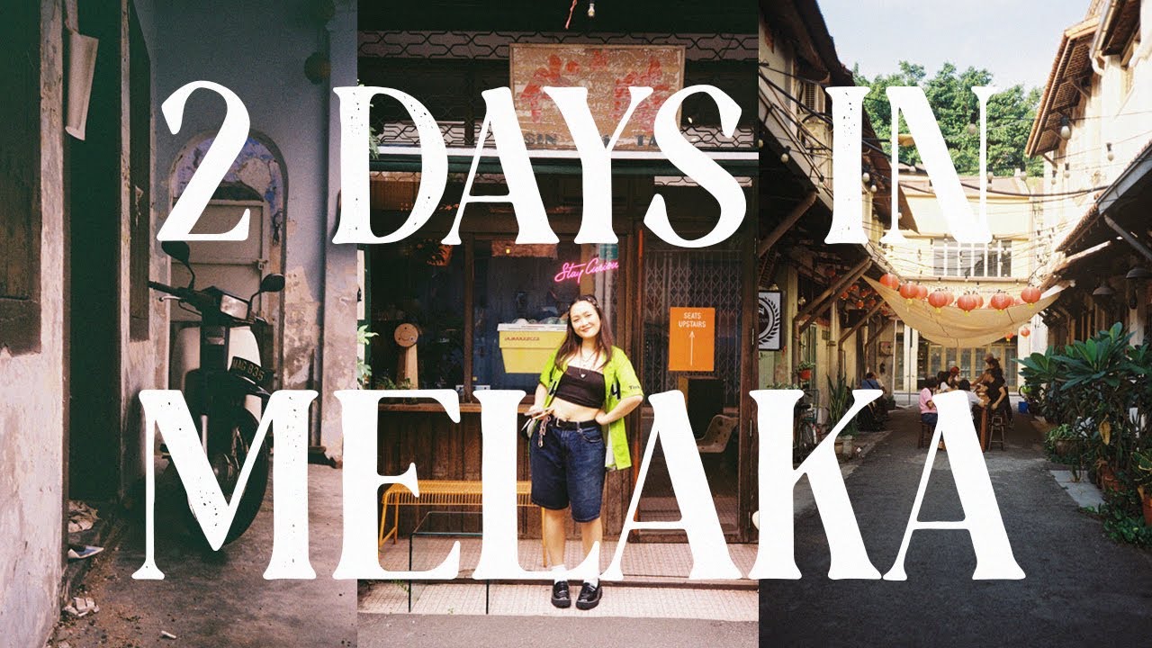 Melaka 🇲🇾 Travel Vlog 2024 - Best Cafes & Food. Jonker Walk, Things to Do, Places to Eat in Melaka