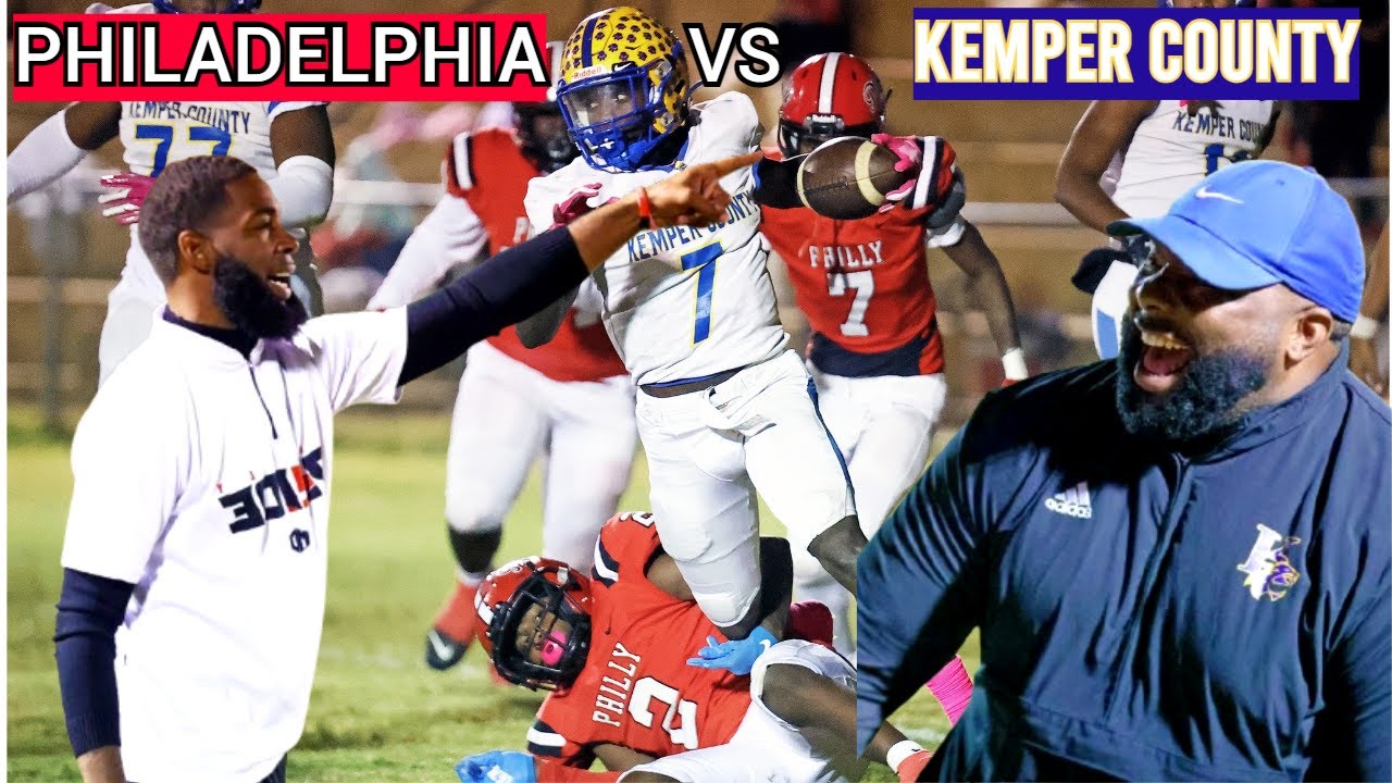 BRAGGING RIGHTS 🗣️: #3 Kemper County(3A) vs #9 Philadelphia(2A) || MS High School Football Week 8