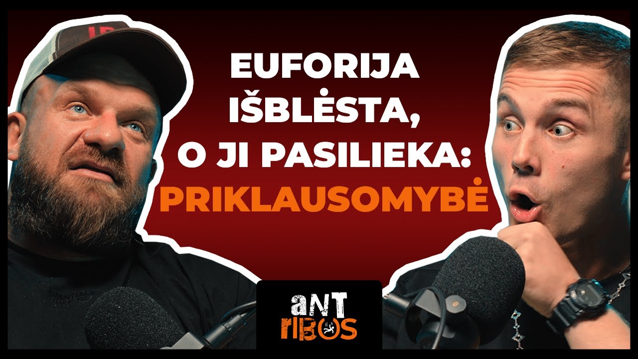 IRONVYTAS apie SVAIGALUS ir PRIKLAUSOMYBĘ: ar leisi jai kontroliuoti tavo gyvenimą?  I ANT RIBOS