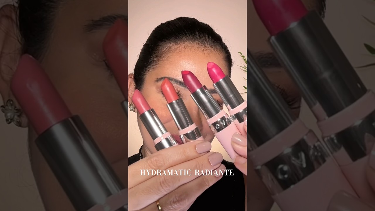 TESTANDO BATOM Hydramatic Radiante AVON 💄#maquiagem #makeup