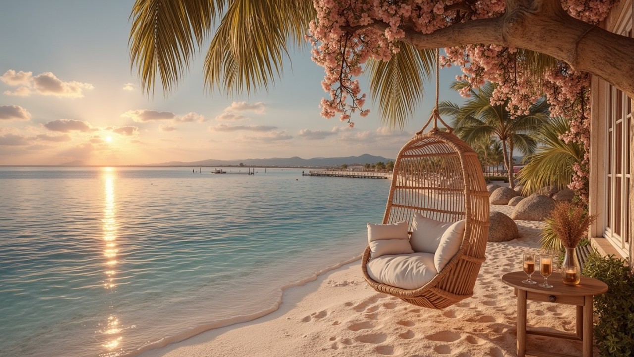 Ocean music | Sunset lounge music podcast ~ Relaxing deep house music & Summer ambient mix