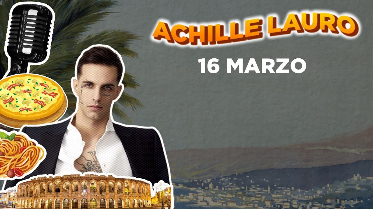 Achille Lauro - 16 Marzo (Lyric Video) | The Best of Musica Italiana