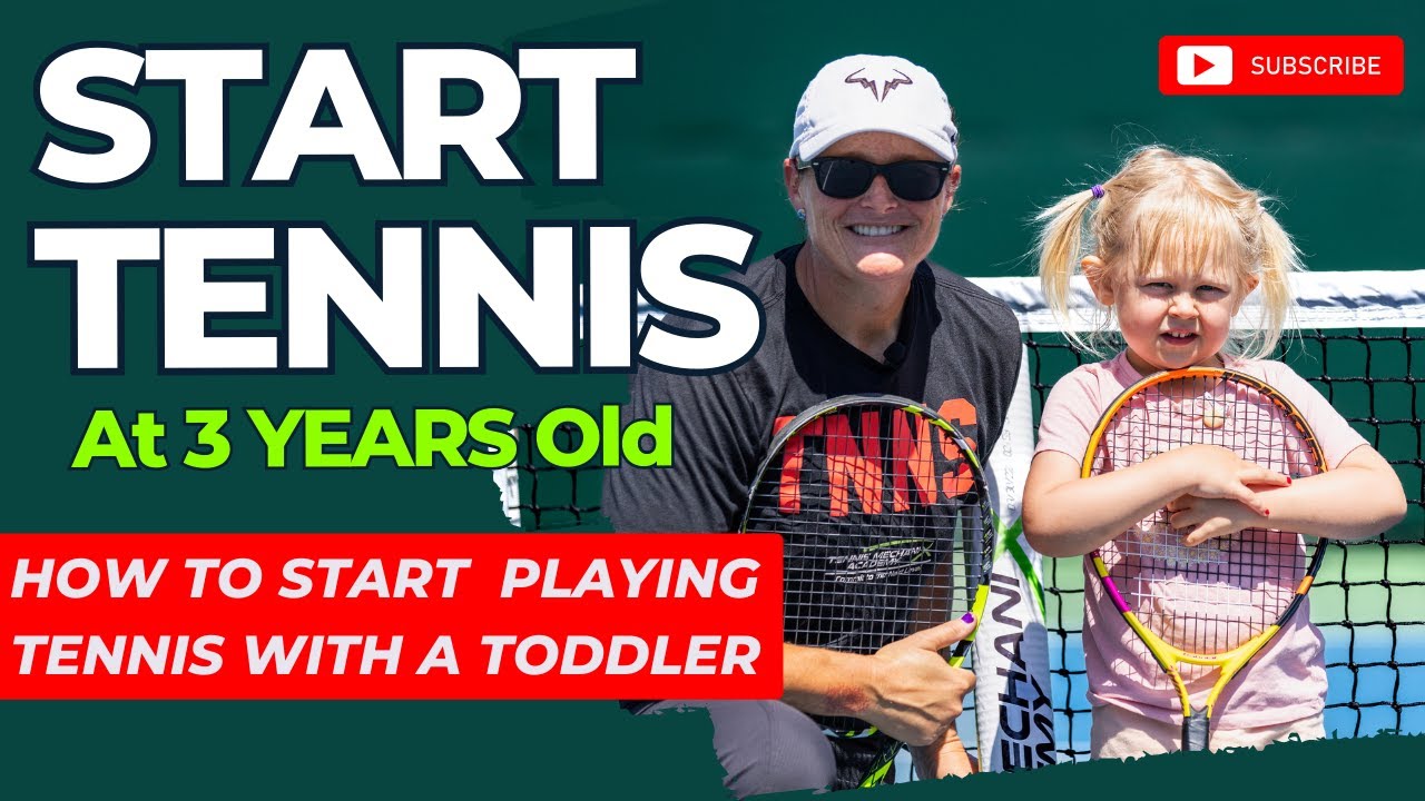 Tennis Lessons For Kids | Teaching Tennis for 3 Year Old | Toddler Tennis With Coach Liz Carpenter