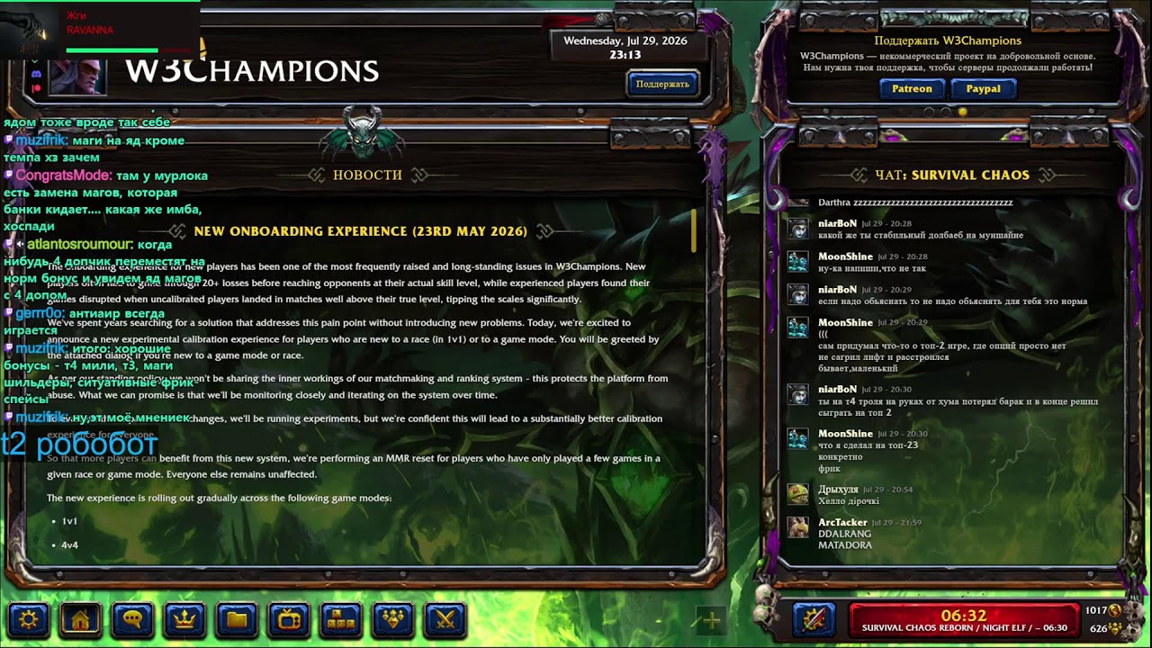 WARCRAFT 3 SURVIVAL CHAOS