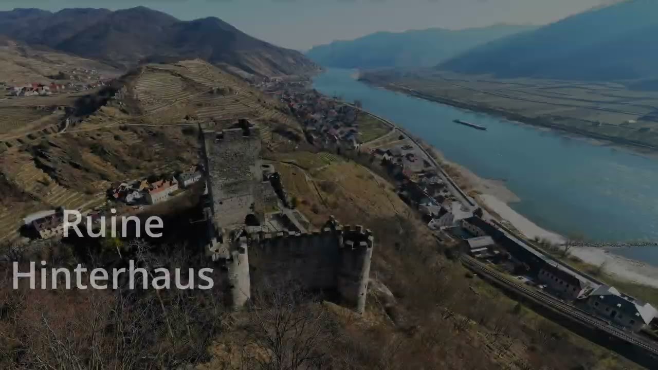 Burgruinen im Kremstal und der Wachau 4K