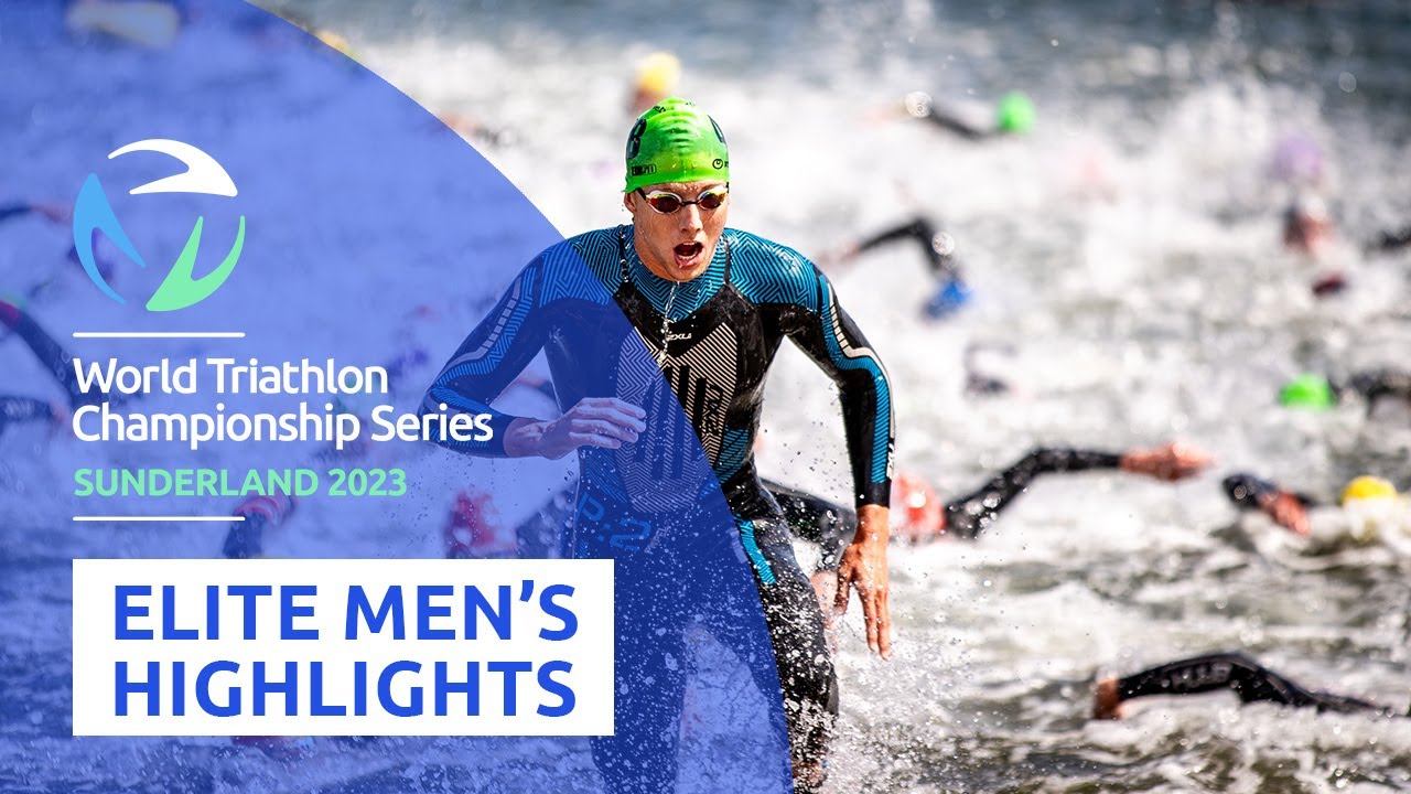 Highlights - 2023 World Triathlon Championship Series Sunderland: Elite Men