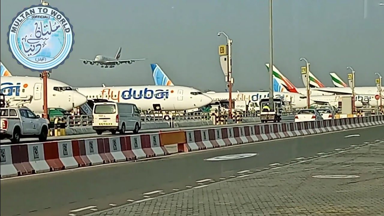 Let's go FROM BUS Terminal 2 Dubai Flight FLYDUBAI to MULTAN PAKISTAN آئیں دبئی سے ملتان