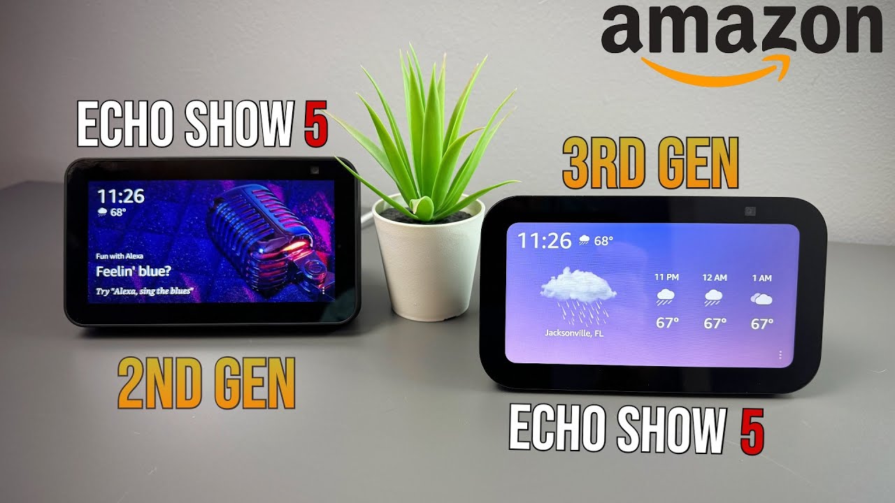 Echo Show 5 (2-го поколения) против Echo Show 5 (3-го поколения) — стоит ли обновляться?