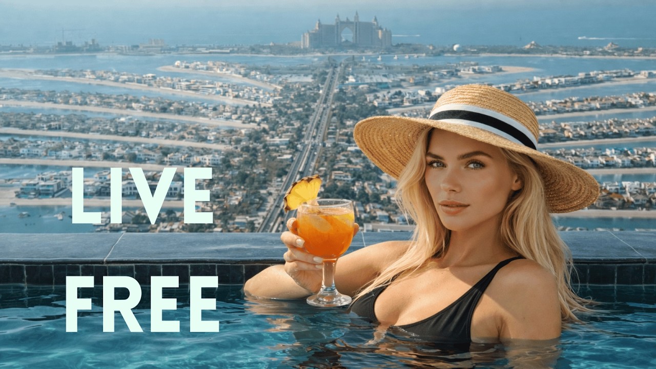 Deep House Groove  🌊 Mix  Summer Beach Vibes  EP 07  Live Free