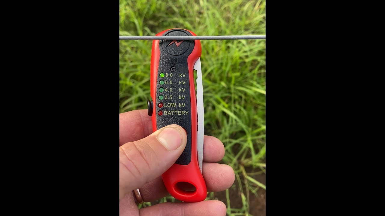 Boundary Blade Electric Fence Tester and Pocket Knife
