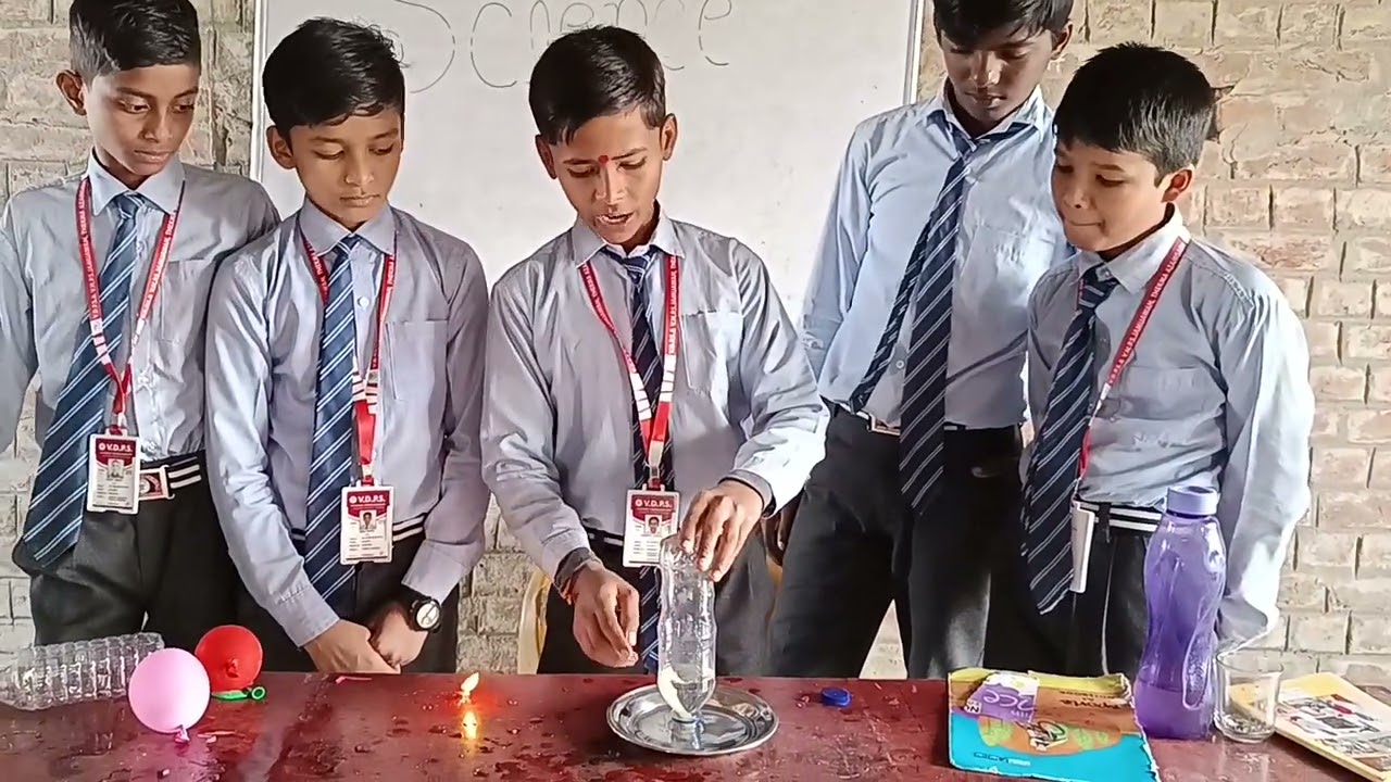 Air Pressure Experiment in Class 5 🔬 | Shravan Sir Teaching Style | VDPS Azamgarh