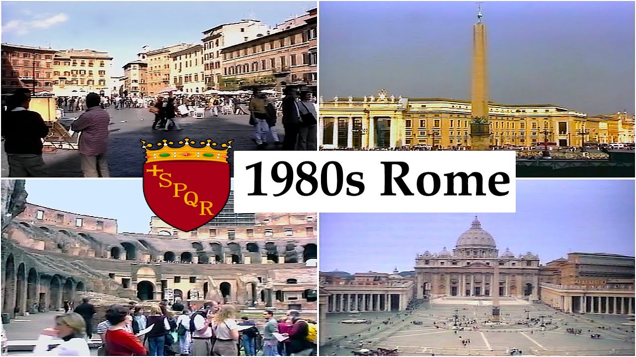 A Tourist in Rome (the early 1980s)