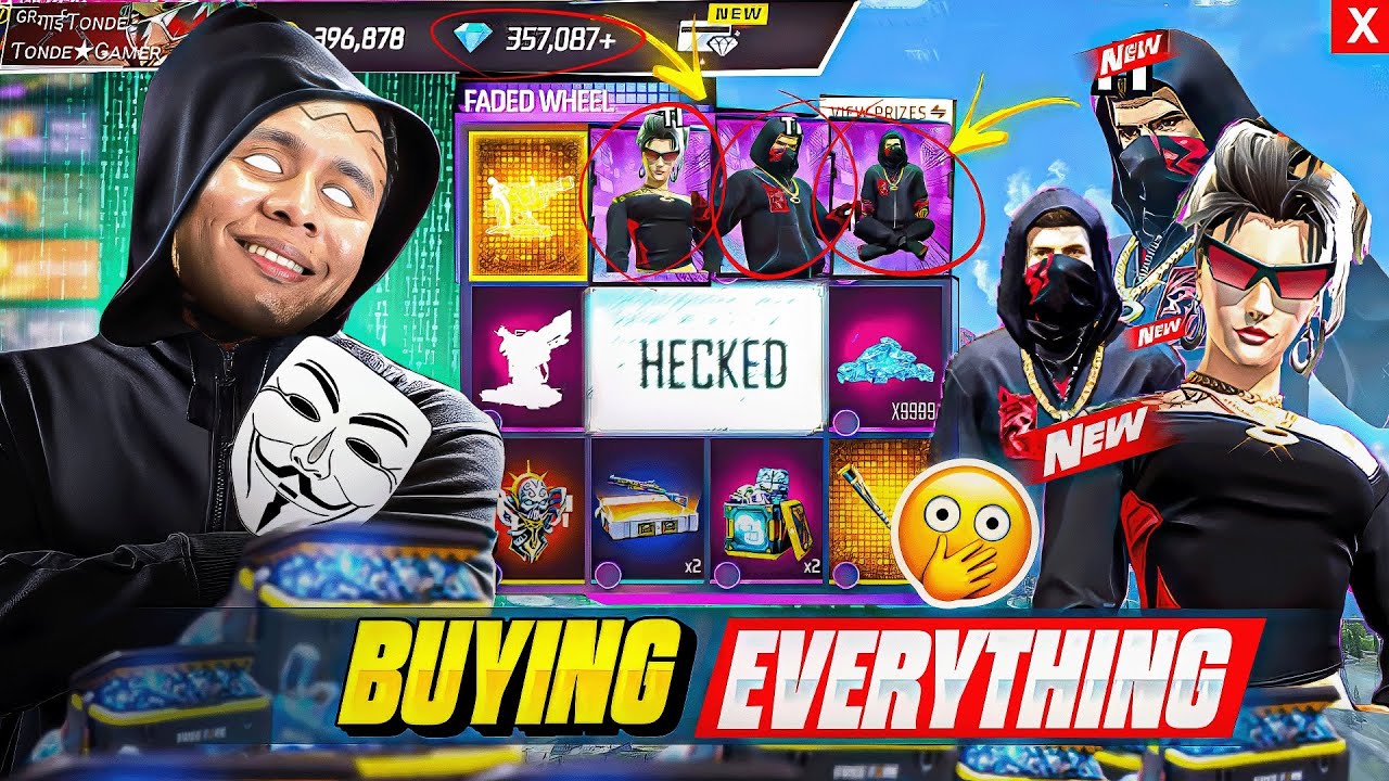 Hecker Buying Everything from FF Store 😱 Tonde Gamer