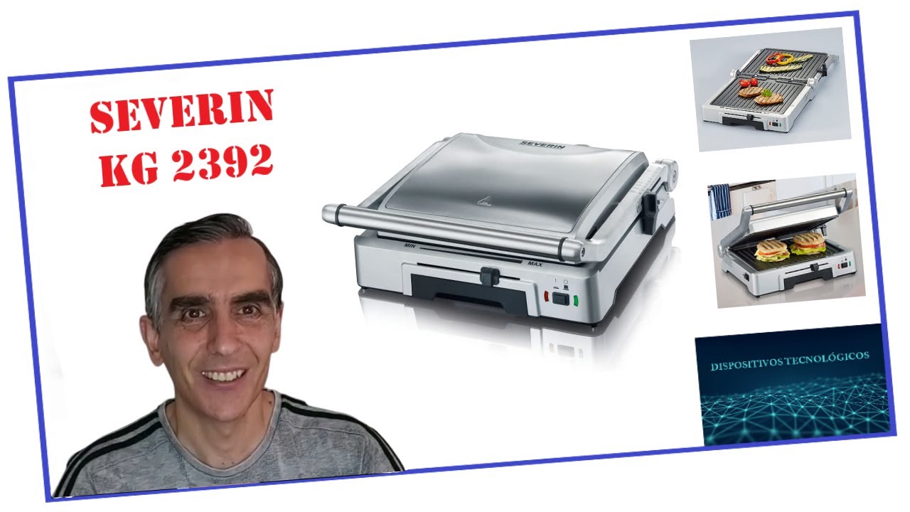 🍔 Descubre el GRILL y SANDWICHERA SEVERIN KG 2392 | AMAZON y LEROY MERLIN 🍗
