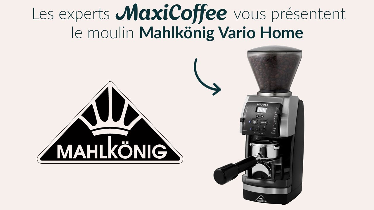 Présentation du moulin Mahlkonïg Vario et de l'Eureka Mignon