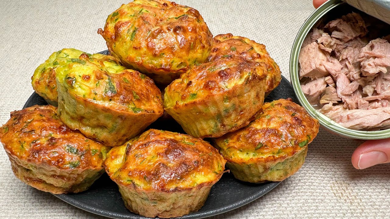 Кабачки с тунцом вкуснее мяса! Быстро и невероятно вкусно!