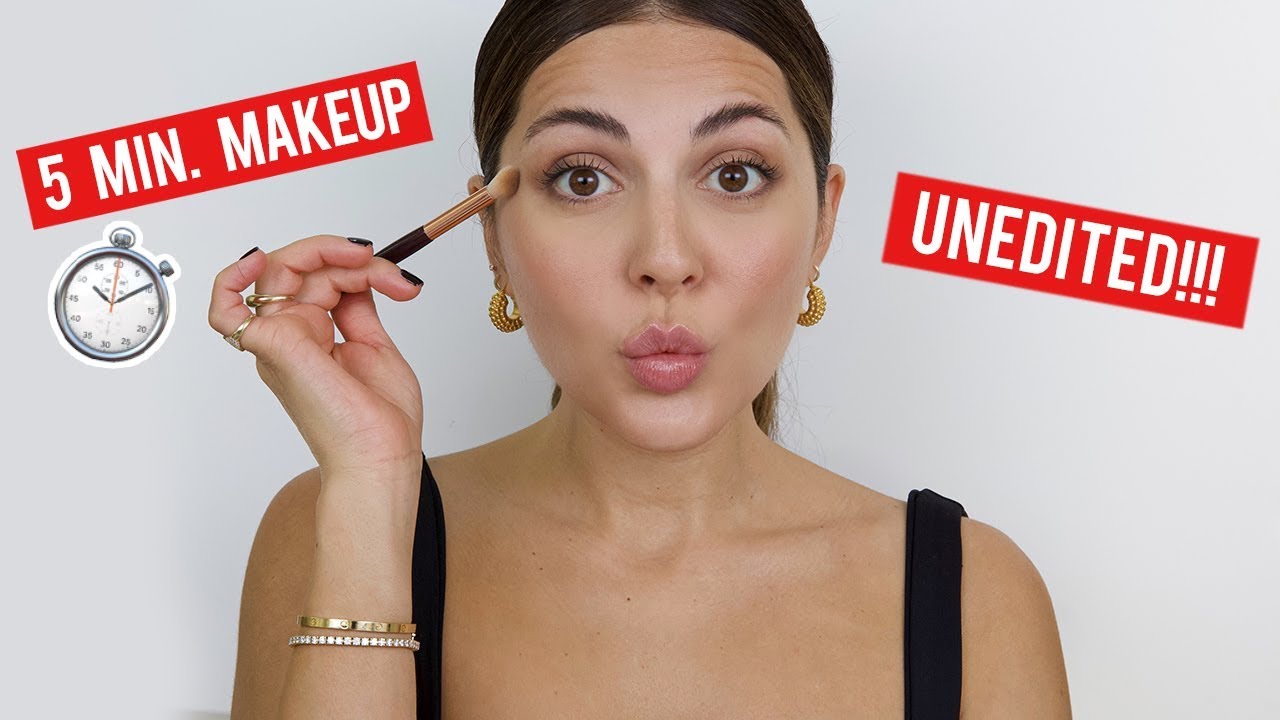 Running Late 5 Minute Makeup No Foundation, No Edits