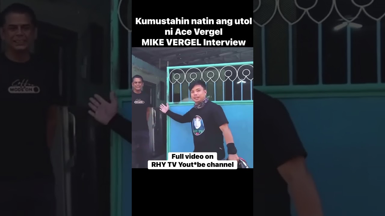Kumustahin natin ang utol ni Ace Vergel na si Mike Vergel #youtubevloggers #youtubeshorts #videomic