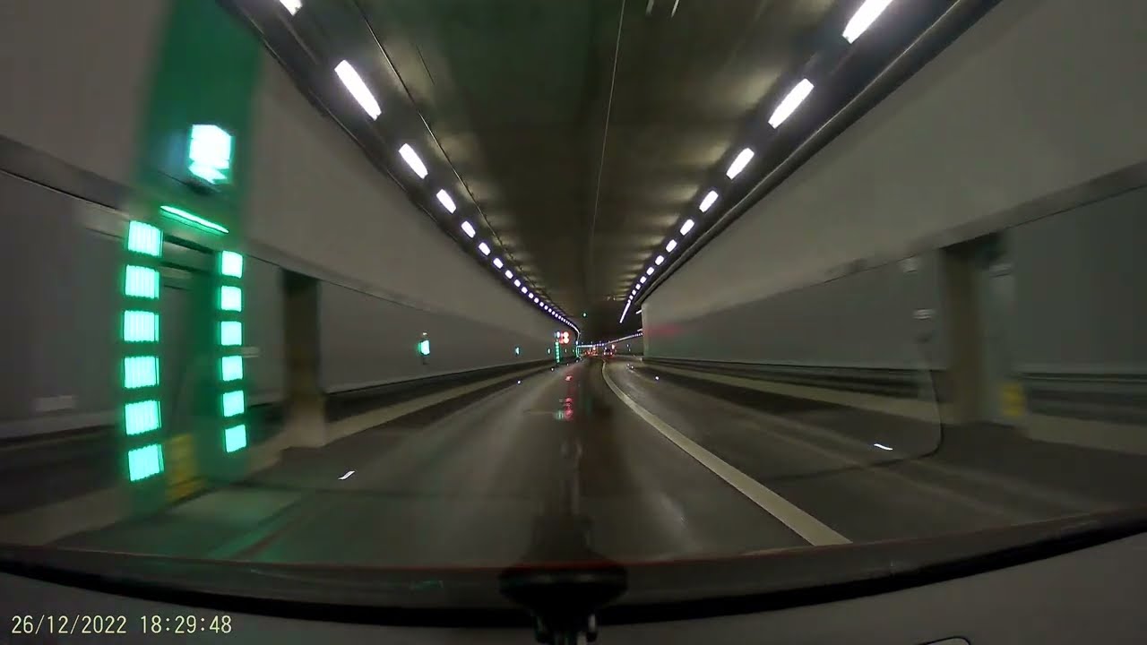 M&Uuml;NCHEN #fahren  #driving #m&uuml;nchen #tunel  #bavaria #deutschland     Podzemni svijet prometnica  1/3