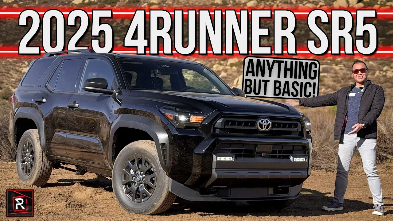 The 2025 Toyota 4Runner SR5 Is A More Affordable Off-Road SUV With Simplistic Vibes