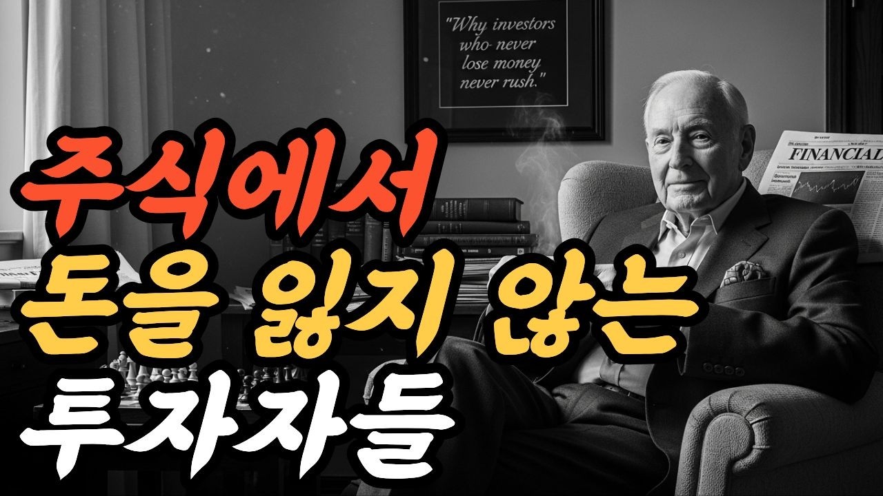 주식에서 돈을 잃지 않는 투자자들은 왜 절대 서두르지 않았을까