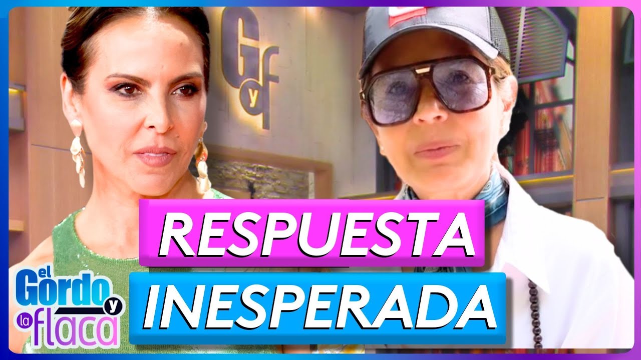 Kate del Castillo sorprende con su respuesta sobre la enfermedad de Yolanda Andrade | GYF