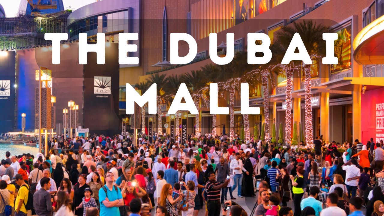 Dubai Mall l The World's Largest & Busiest Shopping Mall l Walking Burj Khalifa, Dubai Fountain Show