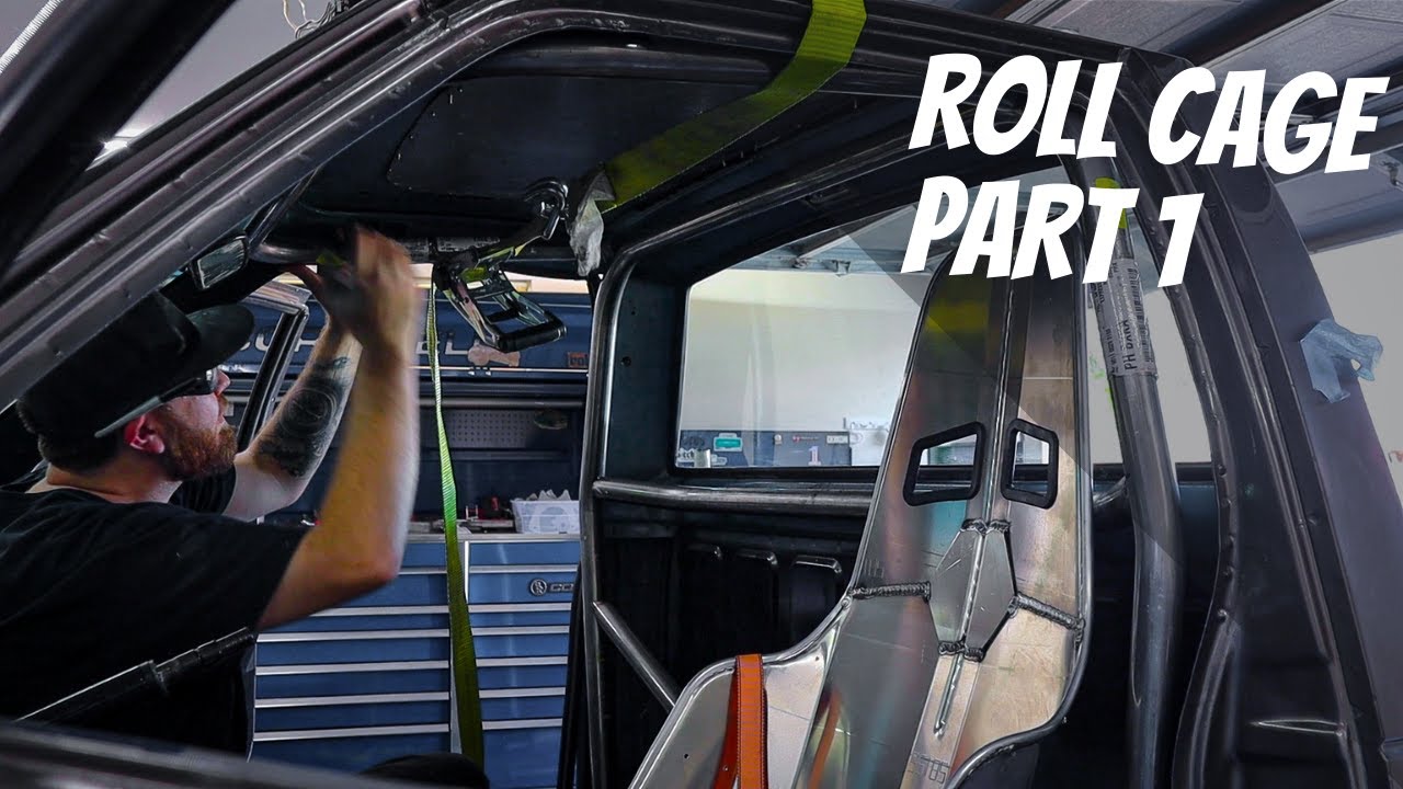 10 Point Roll Cage Install in the Turbo LS S10 from S&W Race Cars (Part 1)
