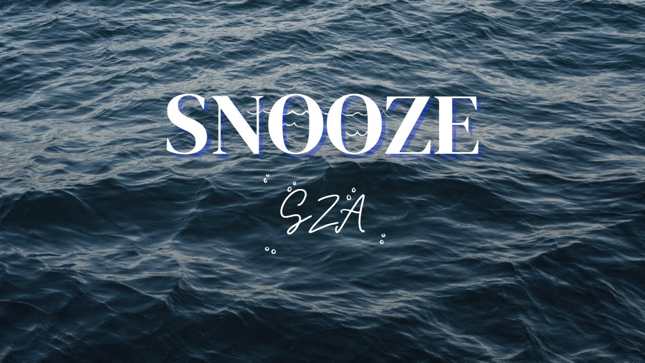 Snooze by SZA (Karaoke with Backup Vocal)