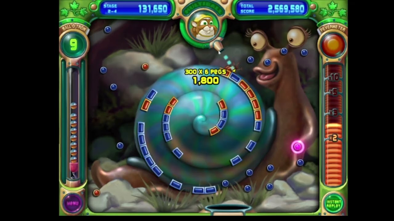 peggle deluxe gameplay