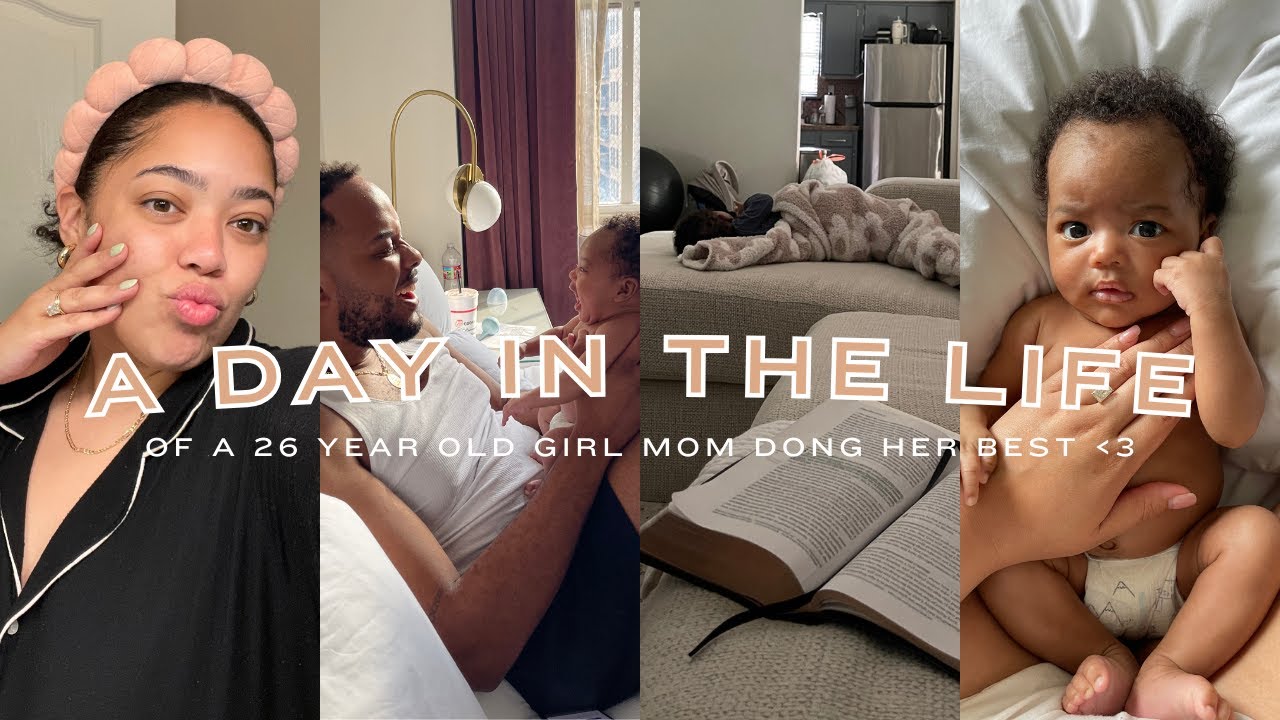 A DAY IN THE LIFE OF A 26 YEAR OLD GIRL MOM + WIFE | breastfeeding journey, amazon haul, + more!