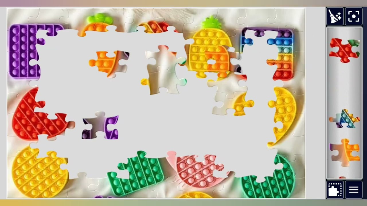 Pop It Fidget Toys 🍍🍓🎨 jigsaw puzzle 🧩✨ @puzzlemaster1034 