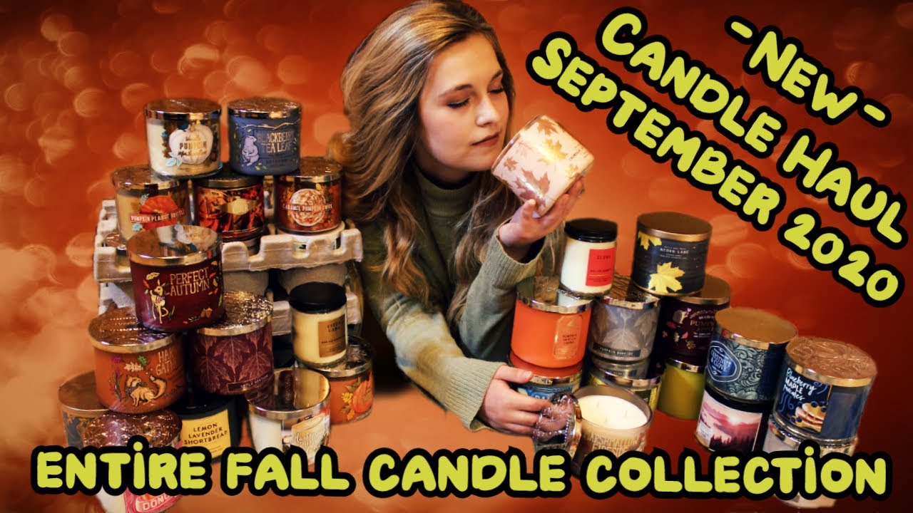 Autumn 2020 Bath & Body Works Candle Haul + Old Fall 3-Wick Collection