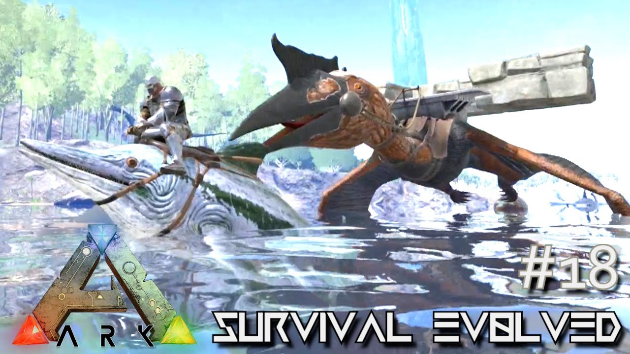 ARK: Survival Evolved - NEW OCEAN TAMING ADVENTURE [Ep 18] (Server Gameplay)