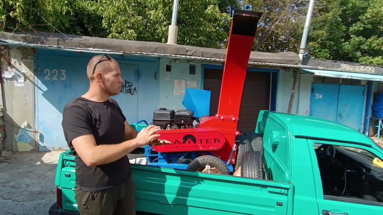 Повелись и купили draxter щ350 измельчитель веток. фатальная ошибка?