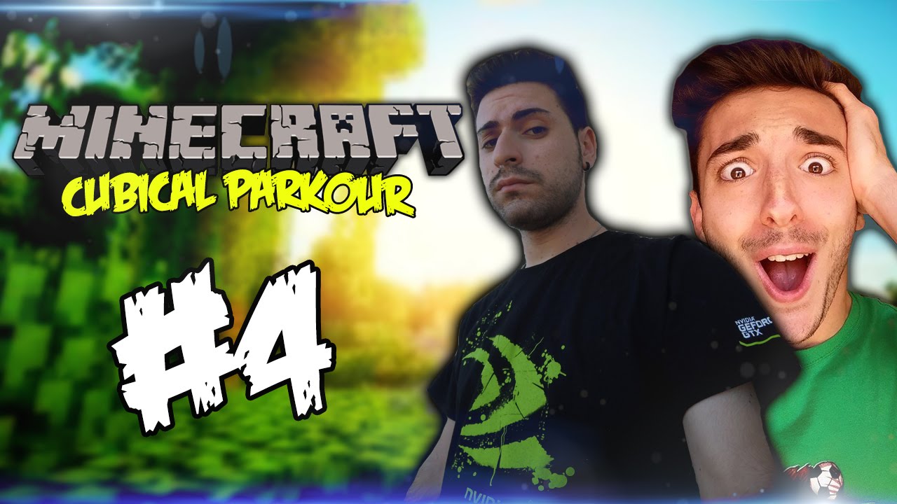 MINECRAFT PARKOUR: SEMPRE PEGGIO!!  - Cubical Parkour #4 w/ Murry