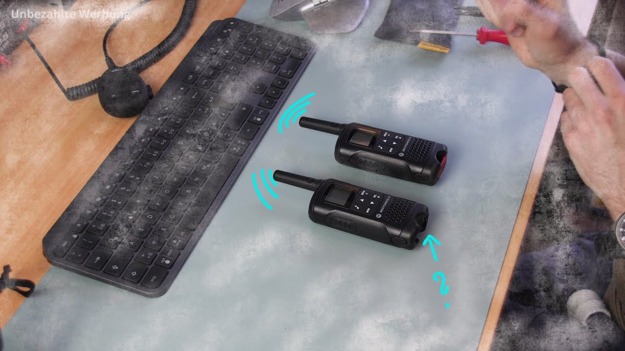 Motorola TLKR (T60) - Anti Umfall modification - PMR Funkgerät | Felix Lenz